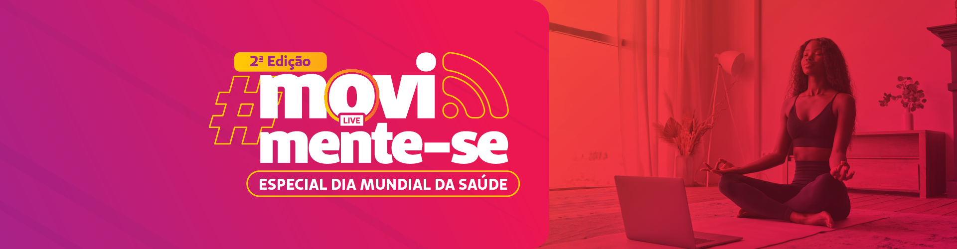 2º Movimente-se promove lives com práticas de atividade física e conversa sobre saúde e bem-estar